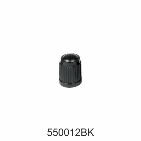 Black Valve Cap in Plastic — Elementor