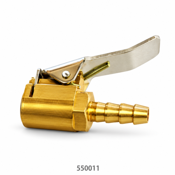 Buy Clip-On Tyre Air Nozzle – Heavy-Duty Brass Air Chuck for Cars, Bikes, Trucks & Commercial Vehicles