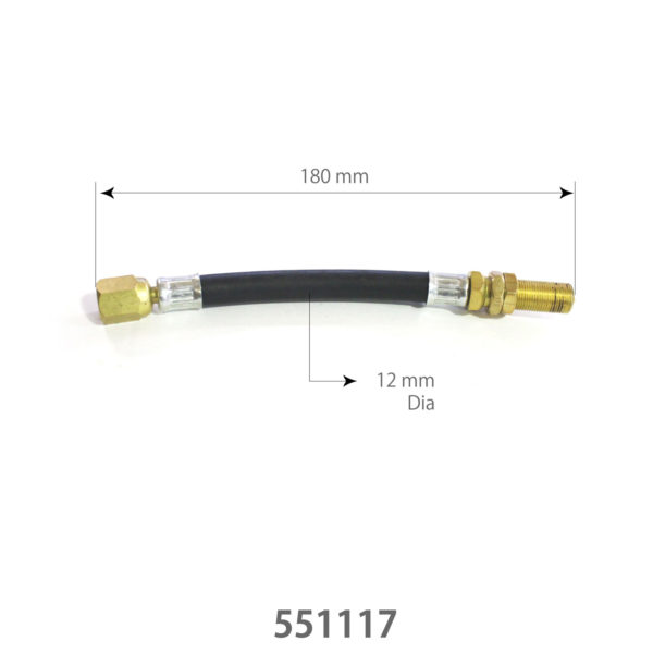 Sarv Flexible Tire Valve Extension for Large Bore , OTR & EM Tyres 192mm