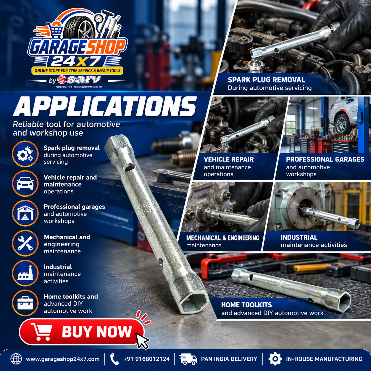 Plug Spanner - 3