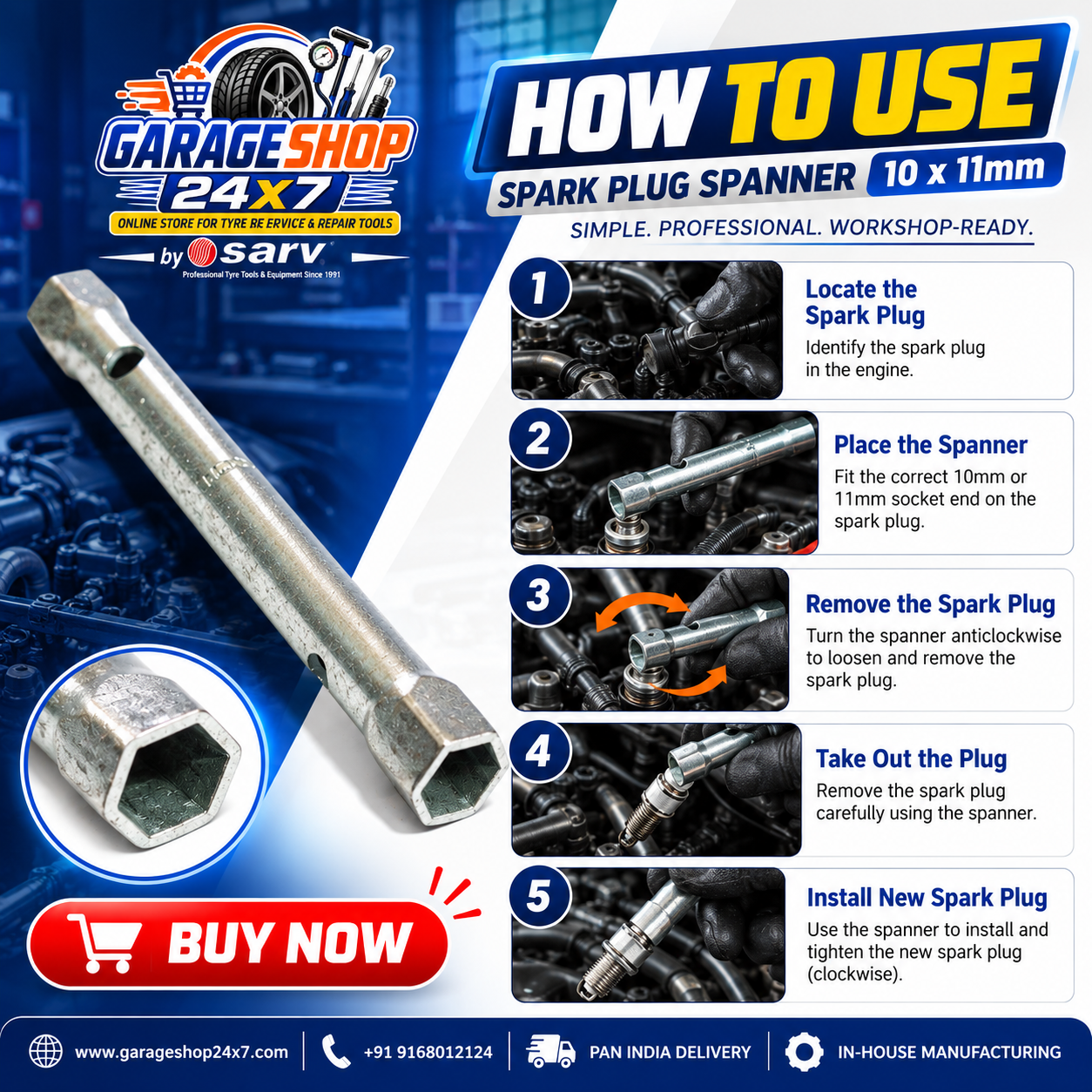 Plug Spanner - 4