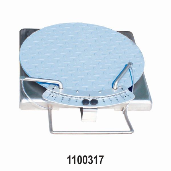 Wheel Alignment Turn Table for Truck / Buses with Scale Size : L-480 mm , W-480mm, H-74 mm , Dia : 480 mm , Weight : 45 kgs