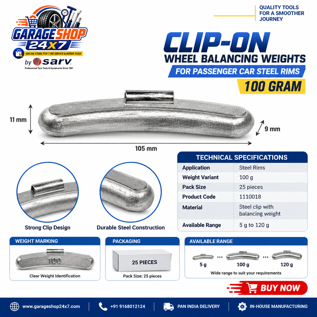 Clipon 100g - 2