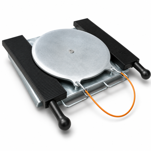 Wheel Alignment Turn Plate for 3D Alignment Machines with Rubber Stopper- Pair of 2 Pcs