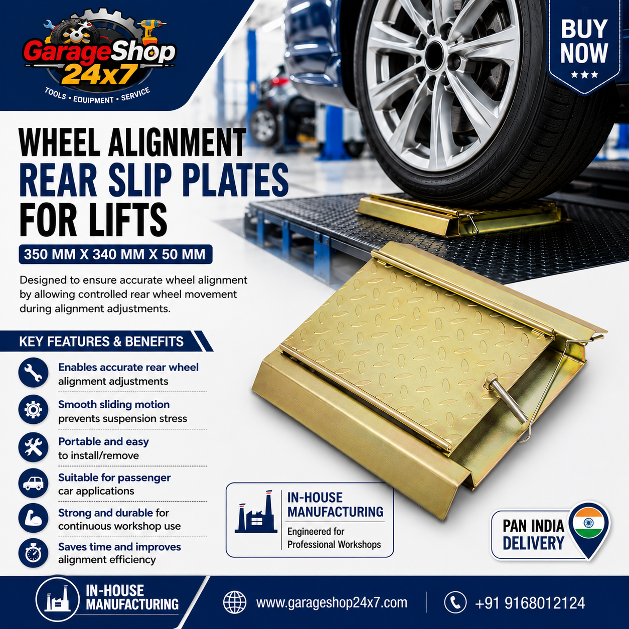 Rear Slip Plates - 1 Rear Slip Plates