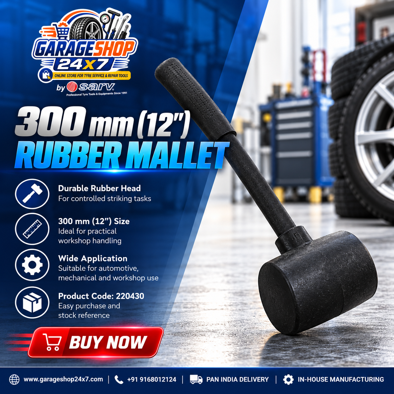 Rubber Mallet - 1