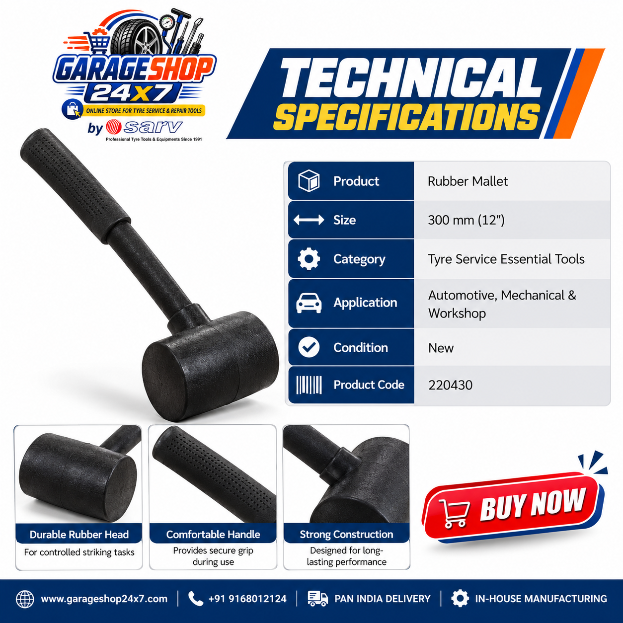 Rubber Mallet - 2