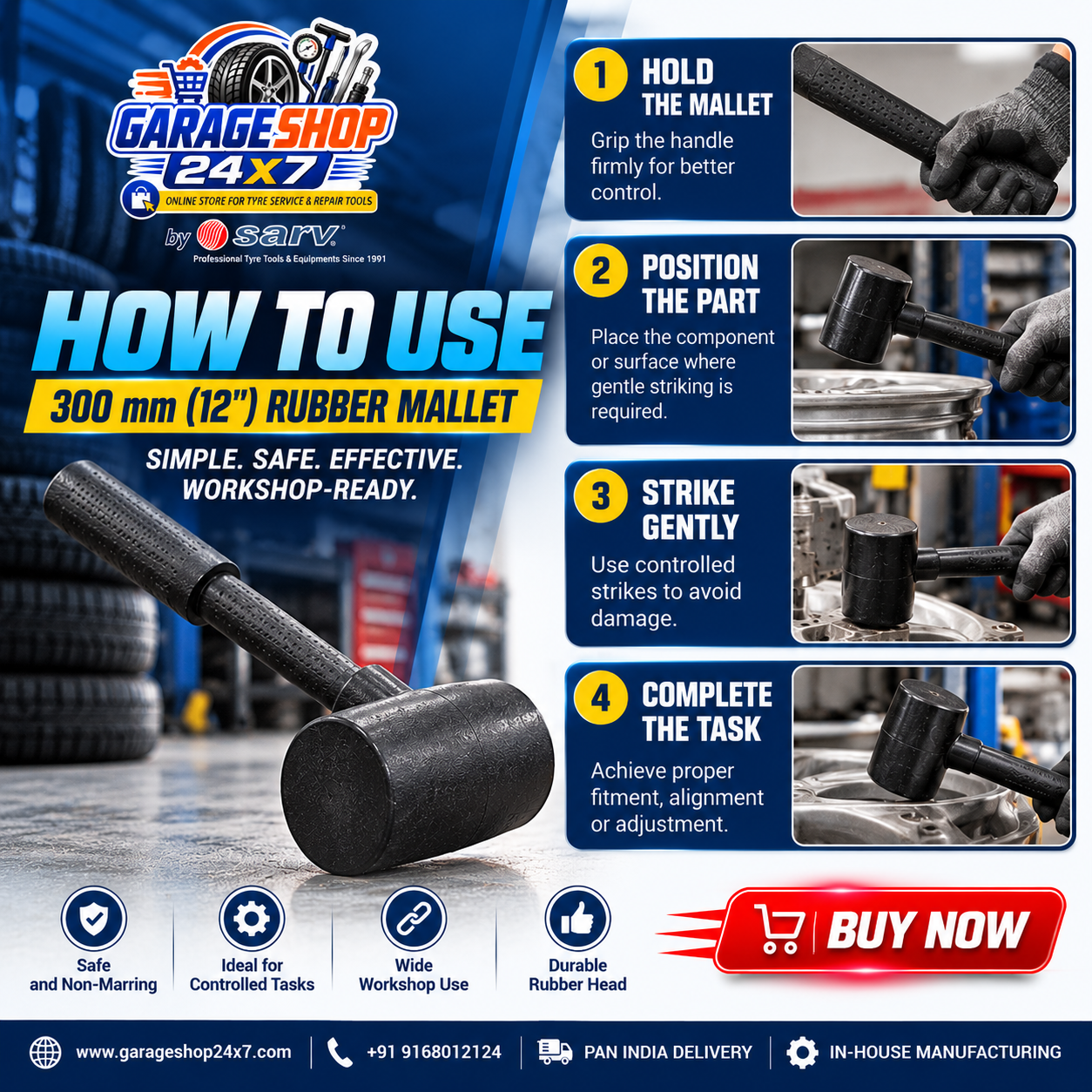 Rubber Mallet - 4