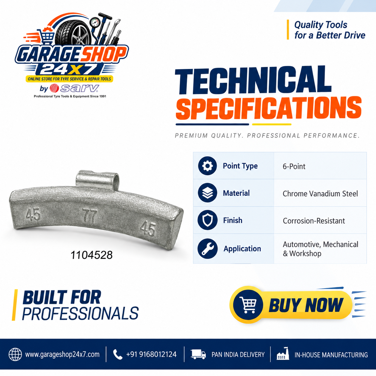 Wheel Balancer 45g - 2