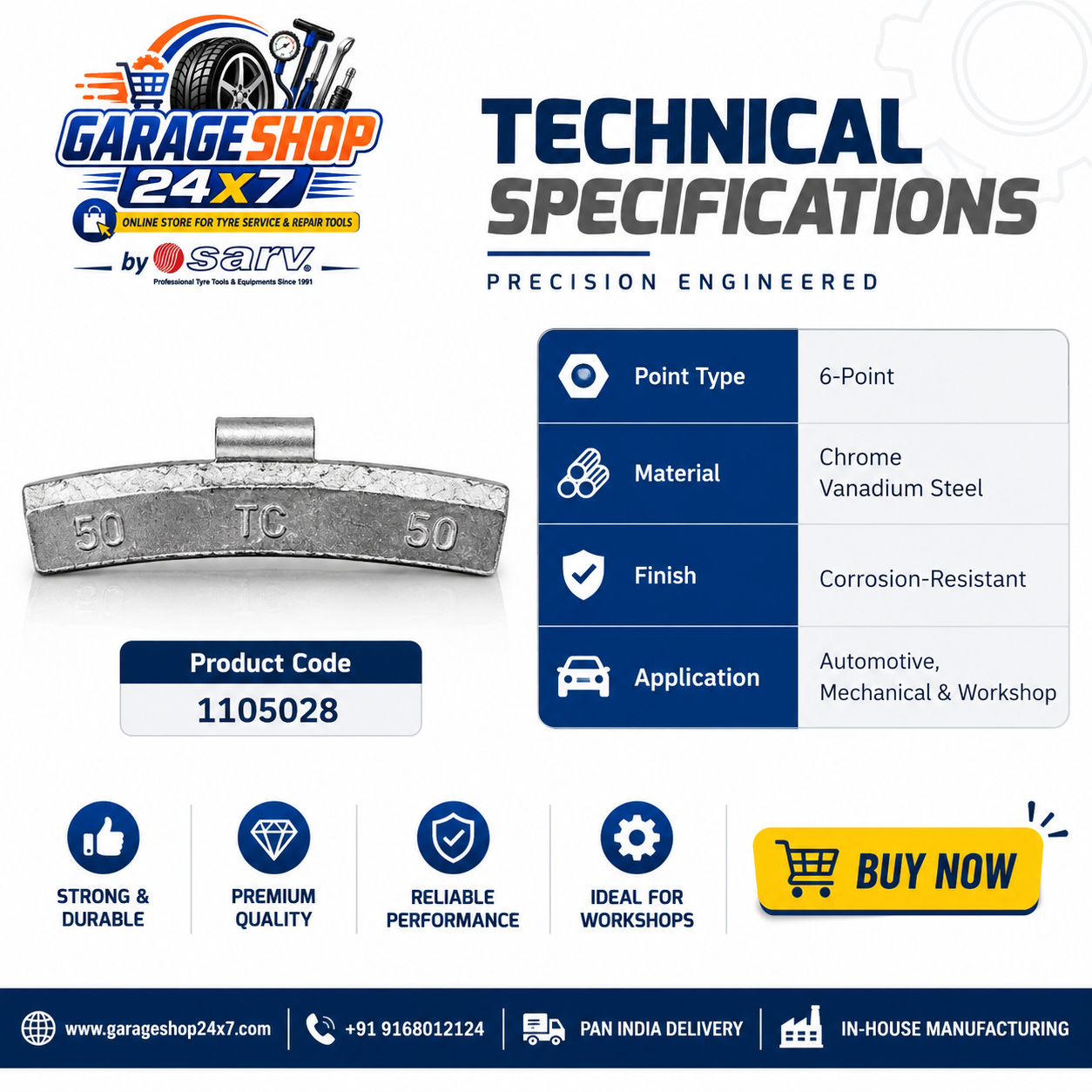 Wheel Balancer 50g - 2