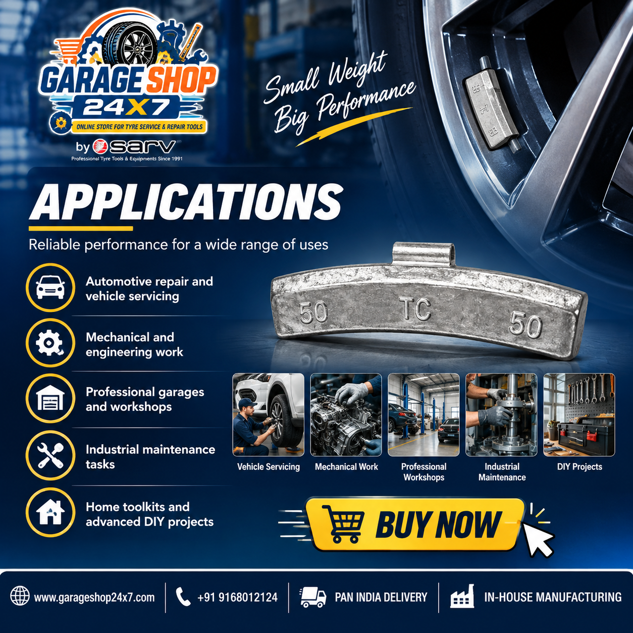 Wheel Balancer 50g - 3