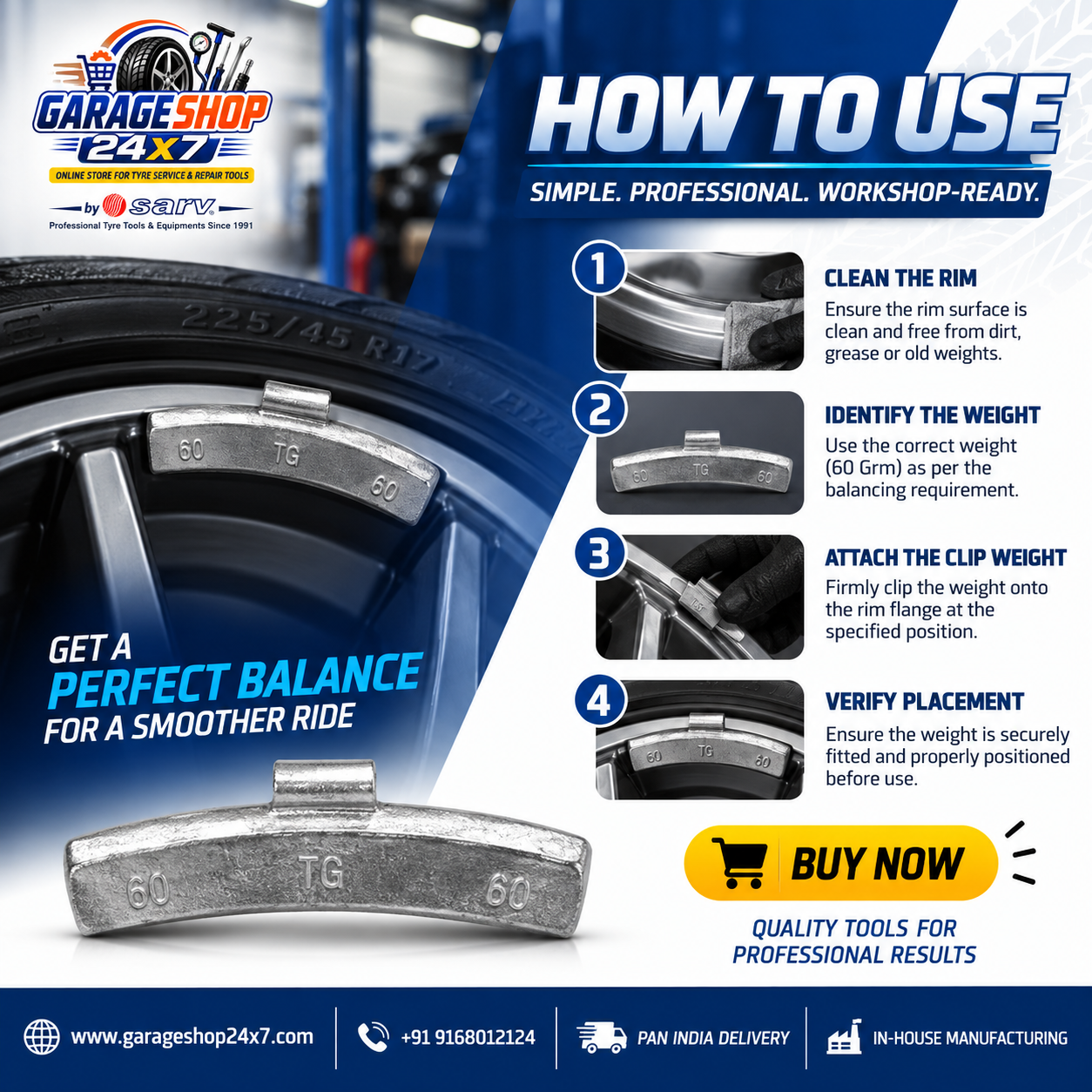 Wheel Balancer 60g - 4
