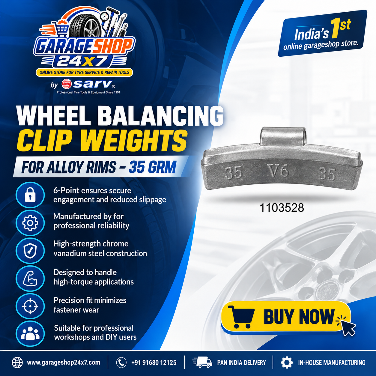 Wheel Balancing 35g - 1