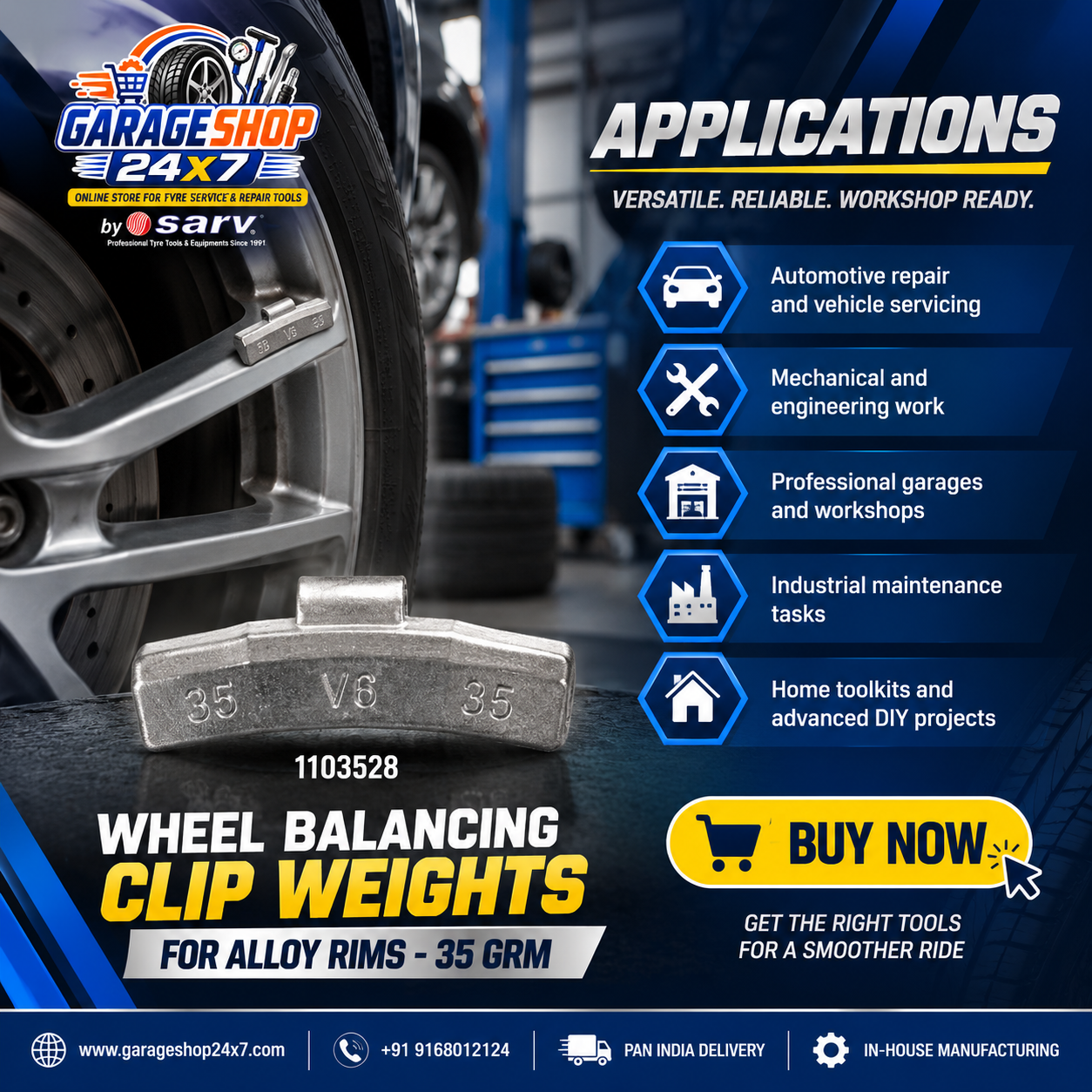Wheel Balancing 35g - 3