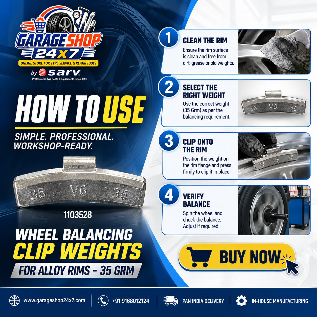 Wheel Balancing 35g - 4