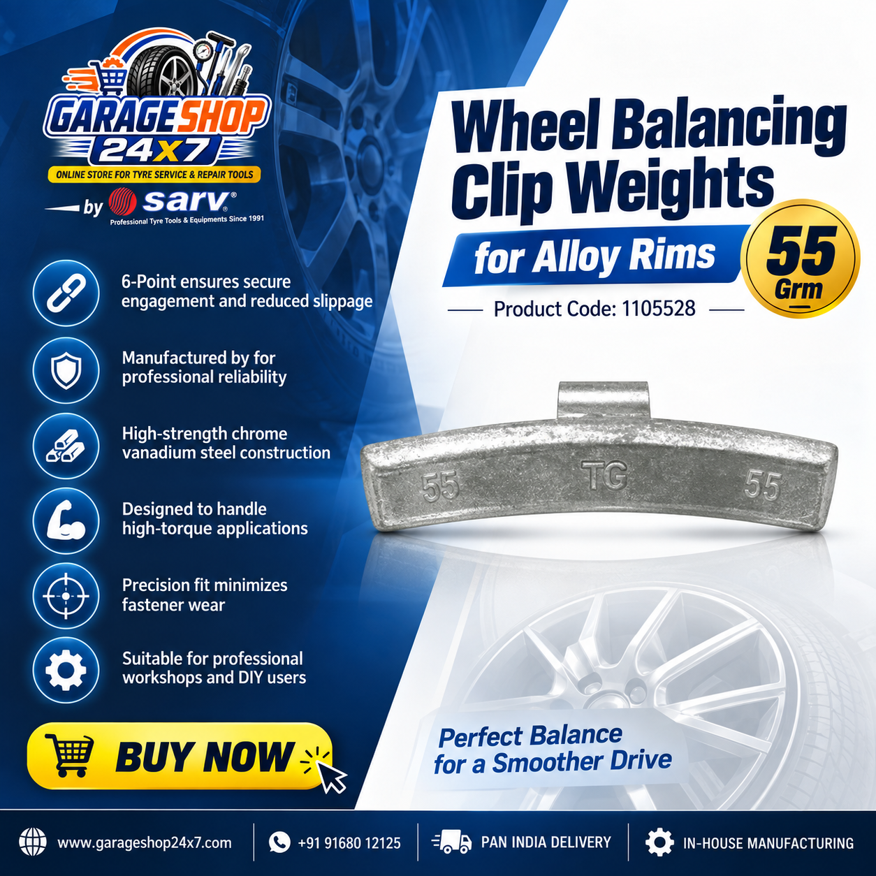 Wheel Balancing 55g - 1