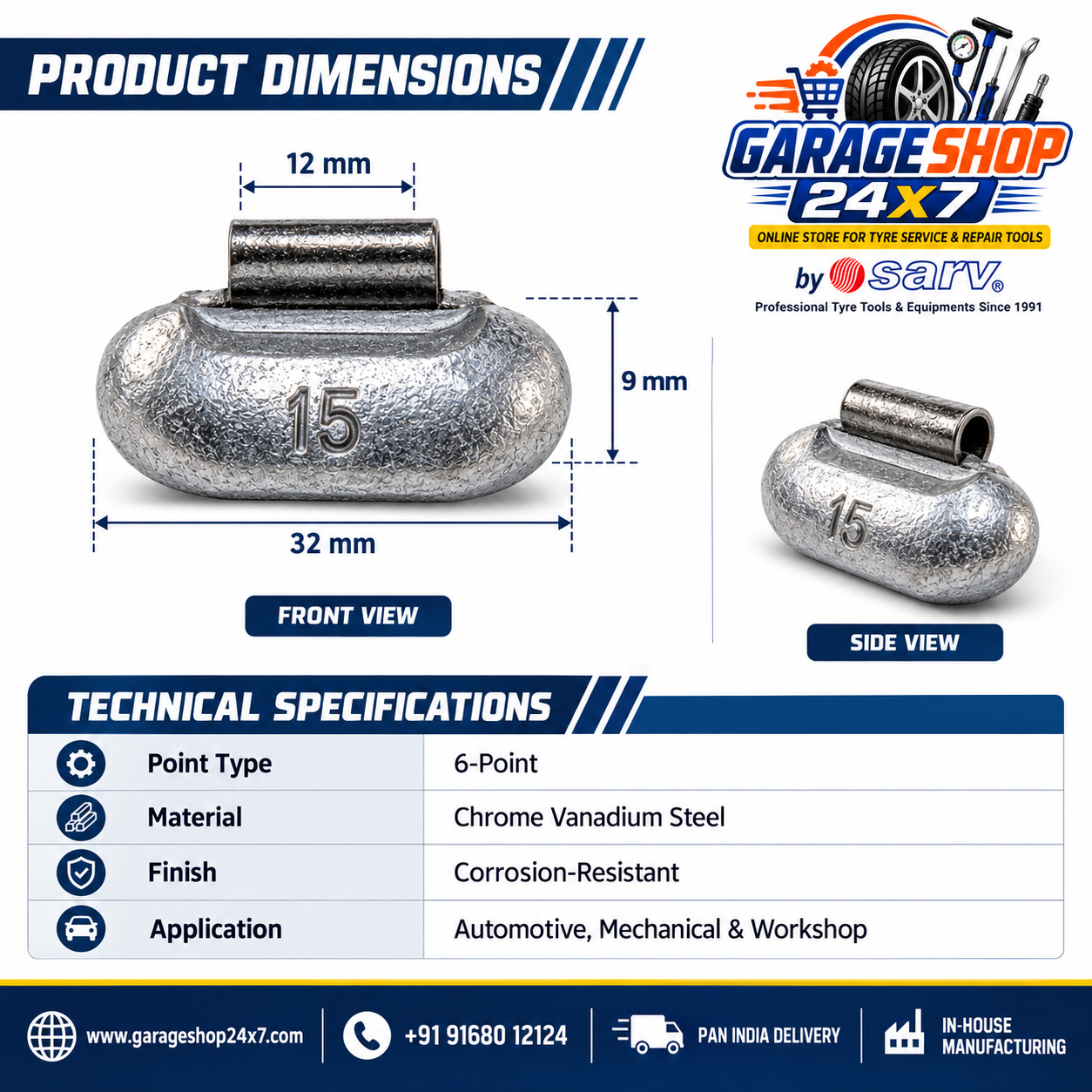 Wheel Balancing Weight - 2