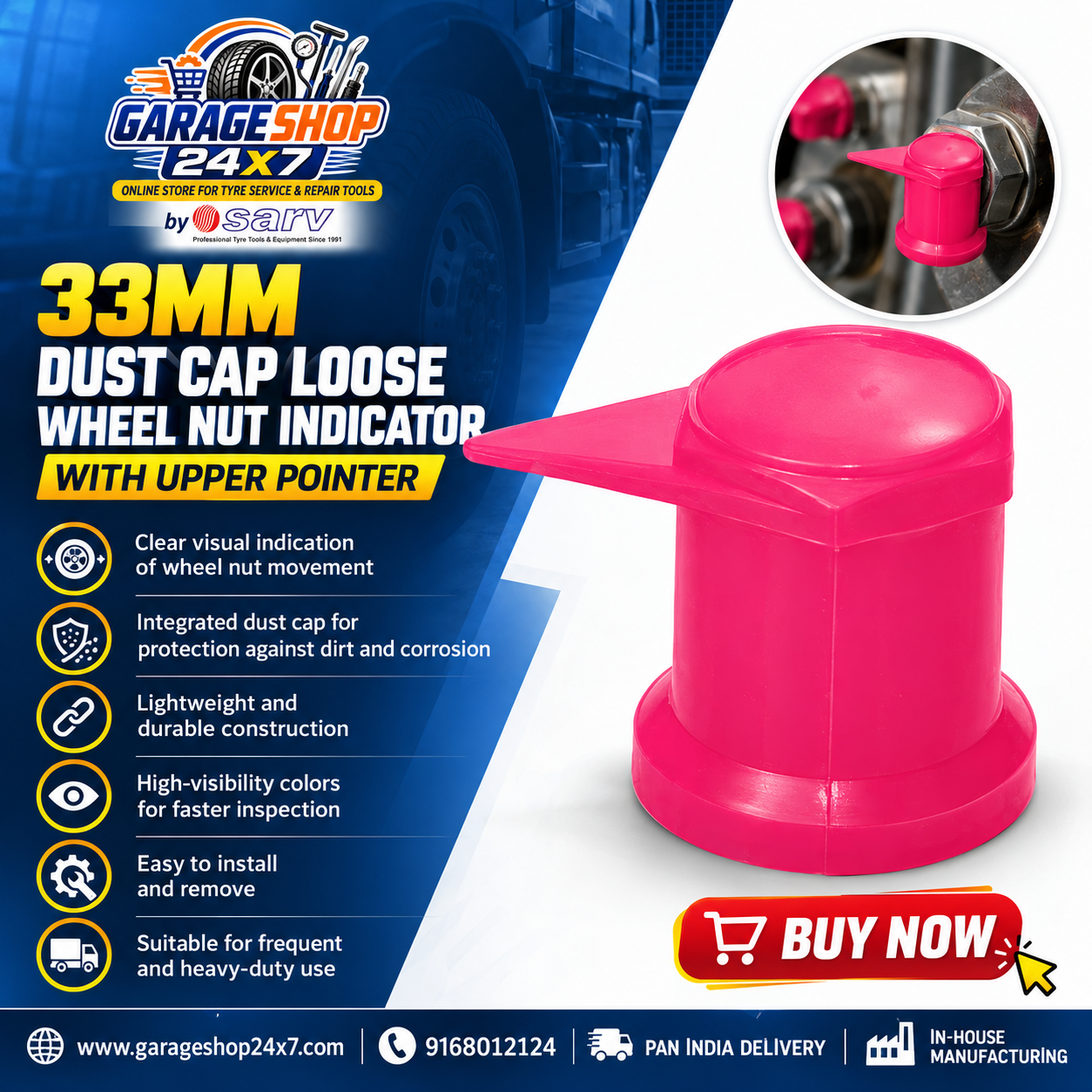 Wheel Nut Indicator P - 1
