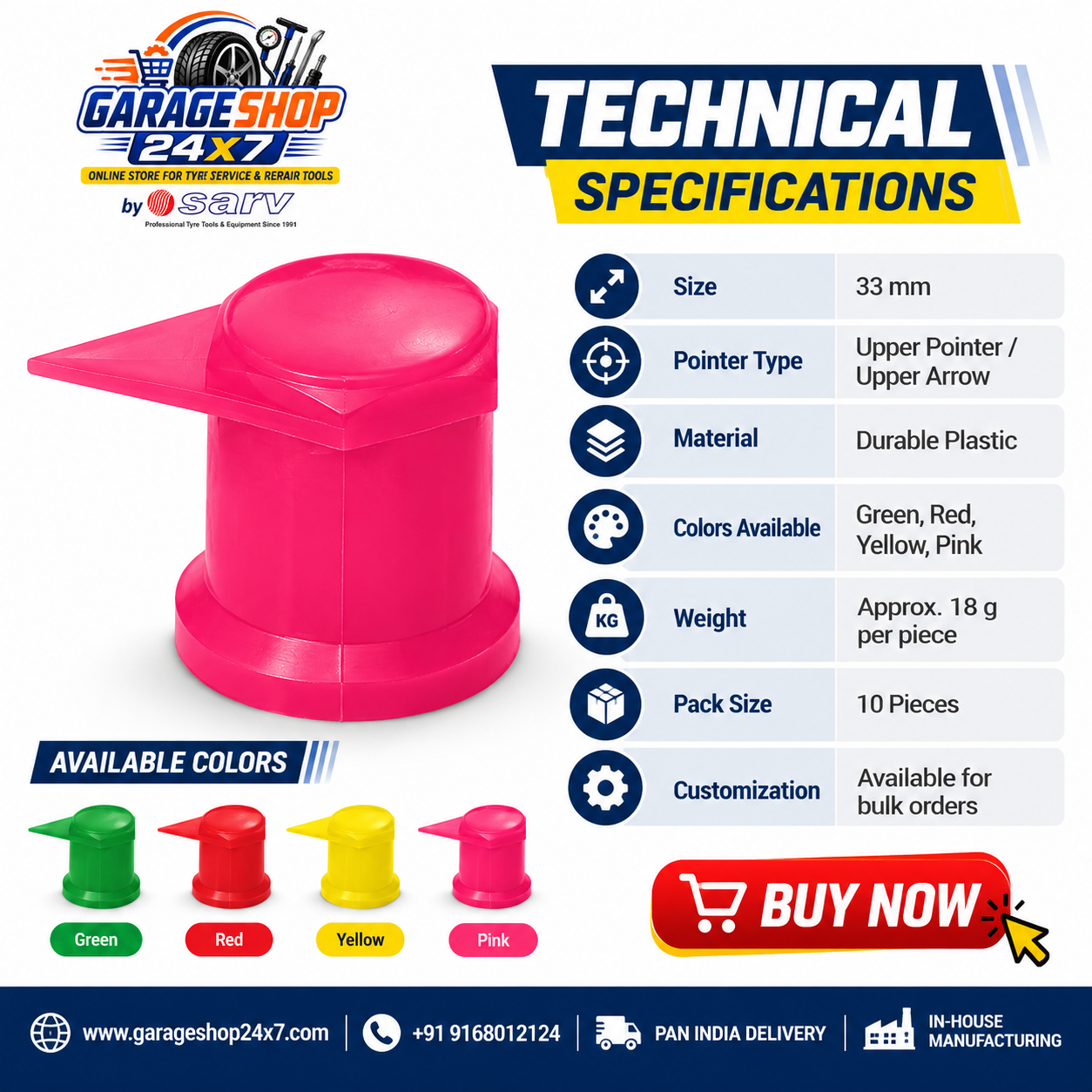 Wheel Nut Indicator P - 2
