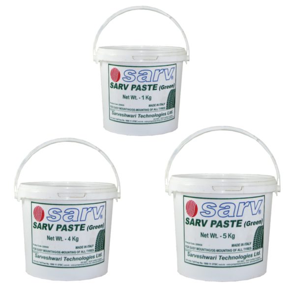 Tyre Mounting Paste and Brushes