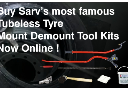 Tubeless Truck Tyre Changing Kit