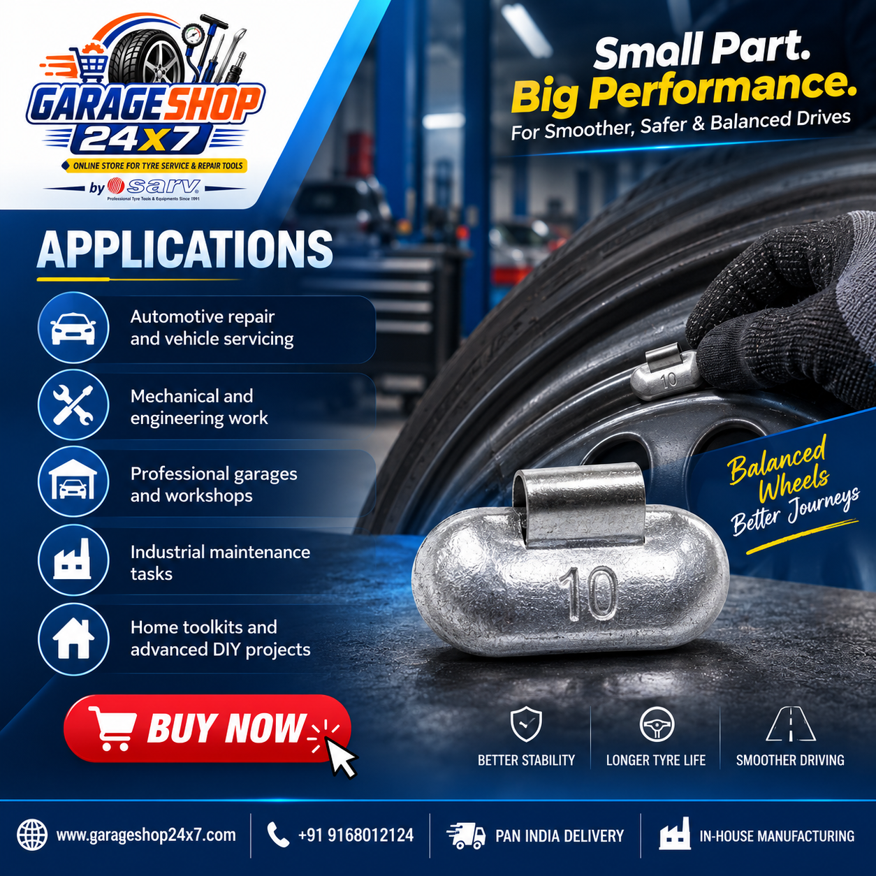 Clipon Weight 10g - 3