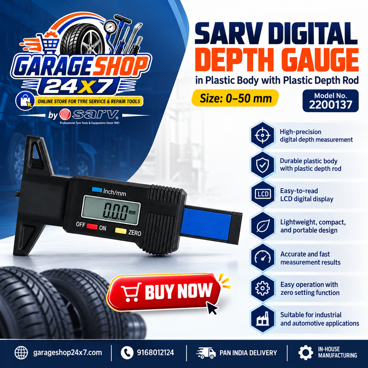 Digital Depth Gauge - 1