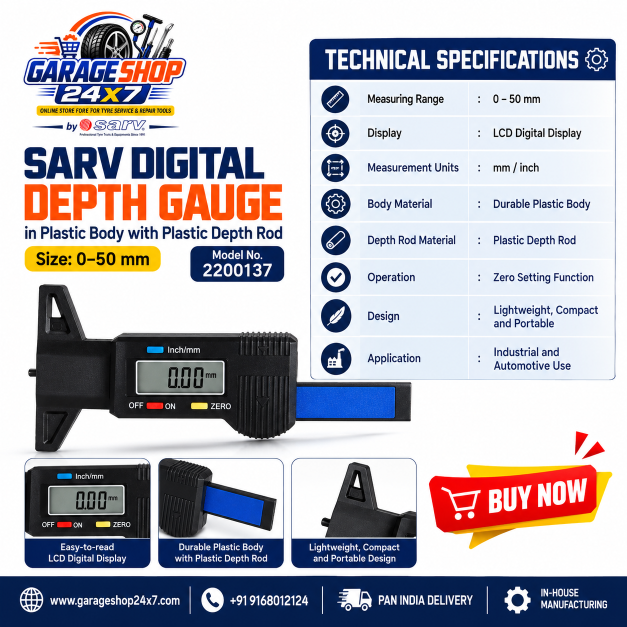 Digital Depth Gauge - 2